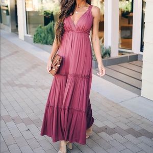 Mauve Maxi Dress